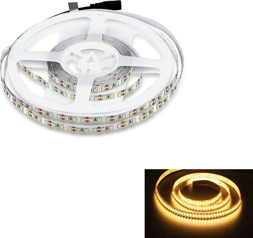 Striscia-600-Led-Luce-Calda-3000k-Bobina-5-Metri-Strip-2835-Smd-Universo
