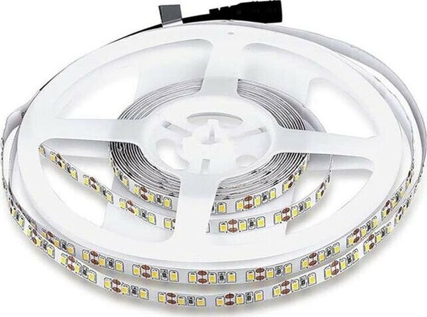 Striscia-600-Led-Luce-Calda-3000k-Bobina-5-Metri-Strip-2835-Smd-Universo