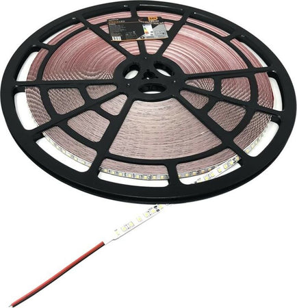Striscia-6000-Led-Luce-Bianca-6500k-Bobina-50-Mt-24v-Strip-Adesiva-2835-Smd-Universo