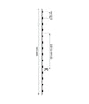 Striscia 700led 86w Cct 2700k A 6500k Dimmerabile Strip Adesiva Profili Bobina 5mt