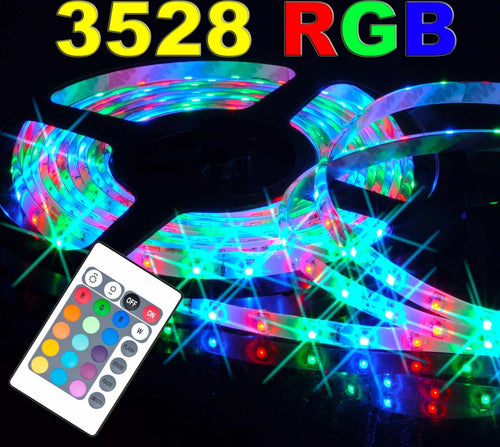 STRISCIA A LED SMD 3528 RGB IP65 5 METRI BOBINA CON ALIMENTATORE E TELECOMANDO Illuminazione/Strisce LED Trade Shop italia - Napoli, Commerciovirtuoso.it