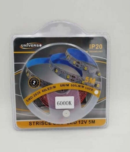 Striscia-Flessibile-Strip-Led-Modellabile-5mt-Smd-2835-Vari-Toni-Luce-2835-12v-s