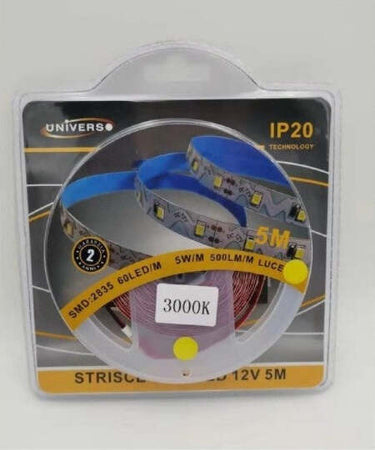 Striscia Flessibile Strip Led Modellabile 5mt Smd 2835 Vari Toni Luce 2835-12v-s Illuminazione/Strisce LED Trade Shop italia - Napoli, Commerciovirtuoso.it
