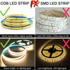 Striscia-Flex-DC24V-Strip-COB-3200-LED-10-Metri-120W-Alta-Luminosità-9500Lm-IP20
