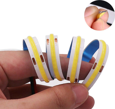 Striscia-Flex-DC24V-Strip-COB-3200-LED-10-Metri-120W-Alta-Luminosità-9500Lm-IP20