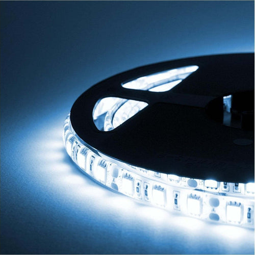 Striscia LED - 5 Metri - 72W - SMD5050 BIANCO FREDDO - 300 LED AIPIY Illuminazione/Strisce LED Trade Shop italia - Napoli, Commerciovirtuoso.it