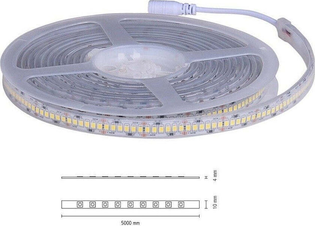 Striscia Led 24v Impermeabile Ip65 Con 1200 Led Luce Naturale 4000k Da 45 Watt Casa, arredamento e bricolage > Illuminazione da interno > Strisce LED Trade Shop italia - Napoli, Commerciovirtuoso.it
