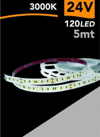 Striscia Led 2835 Strip 5 Mt 24v 120 Led Smd Luce 3000k 4000k 6500k 2835-24v-5mm Illuminazione/Strisce LED Trade Shop italia - Napoli, Commerciovirtuoso.it