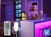 Striscia Led 2x5 Metri Con Telecomando RGB Resistente all'Acqua 20 Colori 9 Modalità