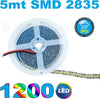 Striscia-Led-5mt-1200-Led-2835-Ip65-Interni-Esterno-Luce-Calda-Naturale-Fredda