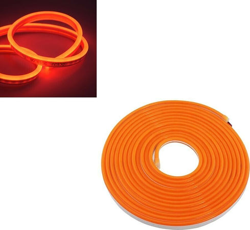 Striscia-Led-Arancione-Per-Disegni-Scritte-Luminose-Strip-Flessibile-5-Mt-Ip65-Universo