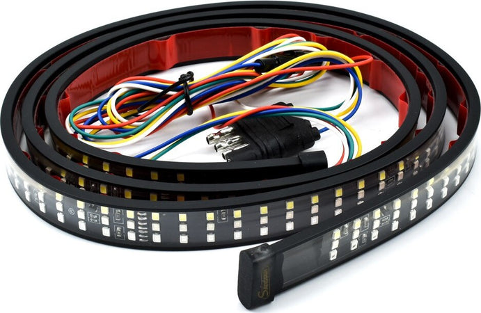Striscia Led Autoadesiva Illuminazione Rossa Gialla Bianca 1.5mt Auto Q-led2800 Illuminazione/Strisce LED Trade Shop italia - Napoli, Commerciovirtuoso.it
