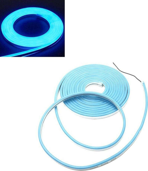 Striscia-Led-Azzurro-Turchese-Per-Scritte-Insegne-Luminose-Strip-Flessibile-5-Mt-Universo