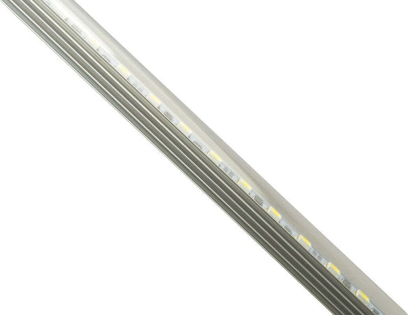 STRISCIA LED BARRA RIGIDA PROFILO ALLUMINIO COPERTURA PLEXIGLASS 2MT M METRI Illuminazione/Strisce LED Trade Shop italia - Napoli, Commerciovirtuoso.it