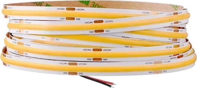 Striscia-Led-Cob-Luce-Calda-Bobina-50-Metri-24-V-Smd-600-Watt-3000k-Universo