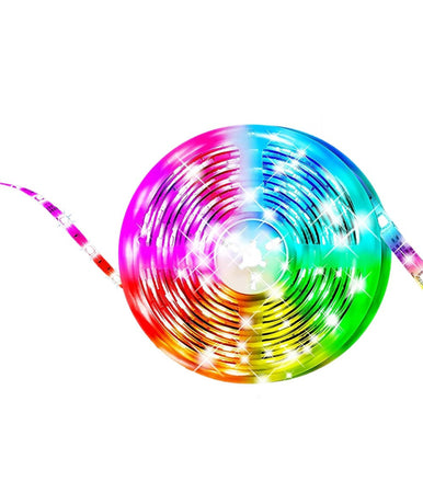 Striscia Led Digitale Intelligente Wifi Kit 5mt 24w Rgb Sincronizza Musica Xz-d031