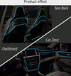 Striscia Led Fluorescente Blu Neon 12v 14w Illuminazione Luci Ambiente Auto Auto e Moto > Auto > Accessori Auto Trade Shop italia - Napoli, Commerciovirtuoso.it