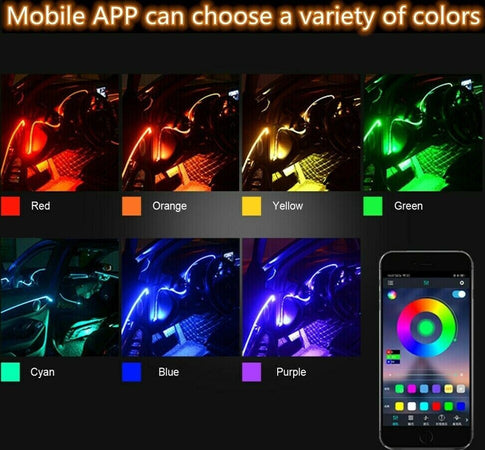Striscia Led Fluorescente Luci Ambiente Illuminazione Auto Con App Smartphone Auto e Moto > Auto > Accessori Auto Trade Shop italia - Napoli, Commerciovirtuoso.it