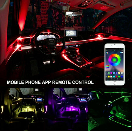 Striscia Led Fluorescente Luci Ambiente Illuminazione Auto Con App Smartphone Auto e Moto > Auto > Accessori Auto Trade Shop italia - Napoli, Commerciovirtuoso.it