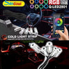 Striscia Led Illuminazione Decorativa Rgb Led Strip Neon 12v Per Auto Q-led2801 Illuminazione/Strisce LED Trade Shop italia - Napoli, Commerciovirtuoso.it