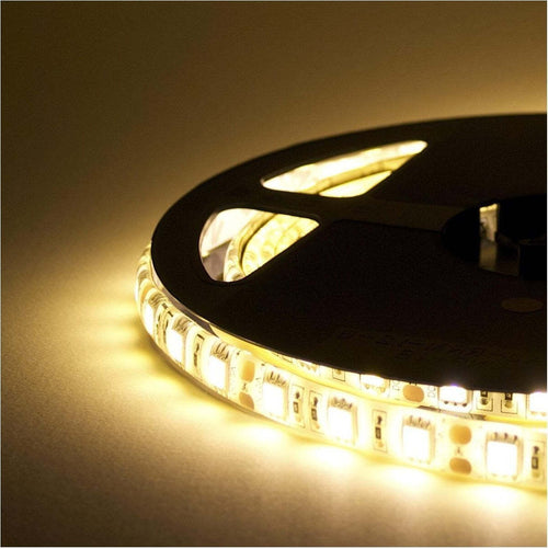 Striscia Led Resistente All'acqua 5metri 72w Smd5050 Bianco Caldo 300 Led Aipiy Illuminazione/Strisce LED Trade Shop italia - Napoli, Commerciovirtuoso.it
