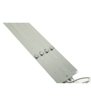 Striscia Led Rigida Calamitata Barra Kit Plafoniera Lampada Neon Luce Strip