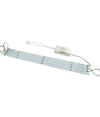 Striscia Led Rigida Calamitata Barra Kit Plafoniera Lampada Neon Luce Strip