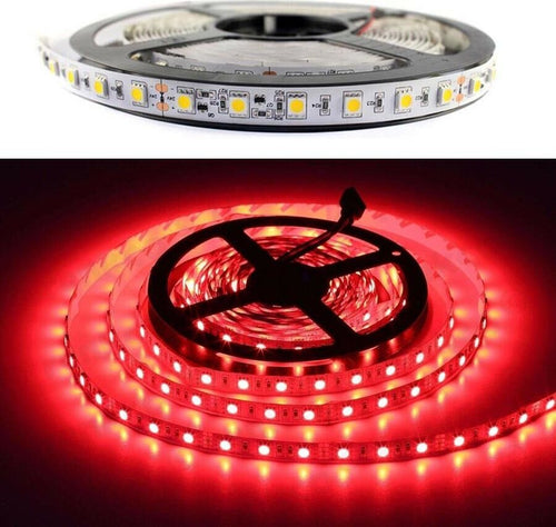 Striscia-Led-Rosso-5050-Smd-Luce-Rossa-Strip-5mt-Illuminazione-Casa-Bar-Negozio-Each