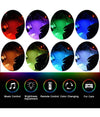 Striscia Per Auto 48 Led Rgb 4 Barre 8 Colori Modalità Musica Con Telecomando