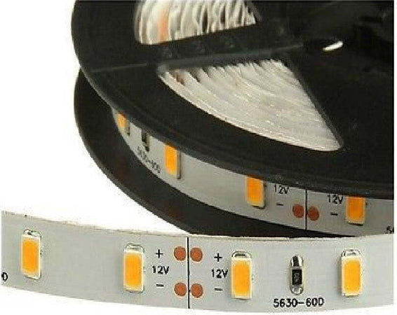 STRISCIA STRIP 300 LED SMD 5630 BIANCO 5 MT ALTA LUMINOSITA IP20 SENZA SILICONE Illuminazione/Strisce LED Trade Shop italia - Napoli, Commerciovirtuoso.it