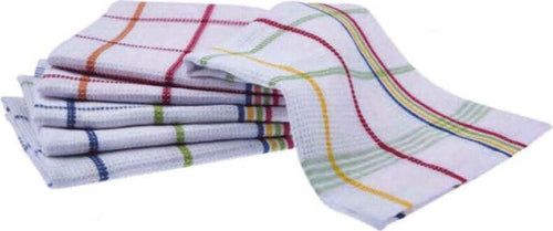 Strofinacci-cucina-6-pezzi-in-cotone-Botticelli-Home-Super-Waffle