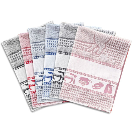 Maestri Cotonieri Confezione 6 Strofinacci Spugna Elba Salumi 2602S