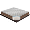 Materasso a molle insacchettate, 5 cm memory foam, ortopedico, 1600 molle insacchettate, 9 zone di comfort