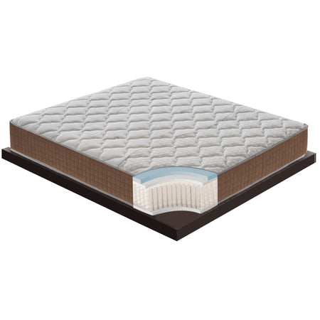 Materasso a molle insacchettate, 5 cm memory foam, ortopedico, 1600 molle insacchettate, 9 zone di comfort