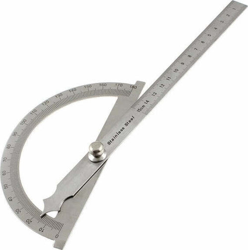 Strumento-Di-Misurazione-Angoli-A-Stecca-Righello-Goniometro-Scalimetro-150mm