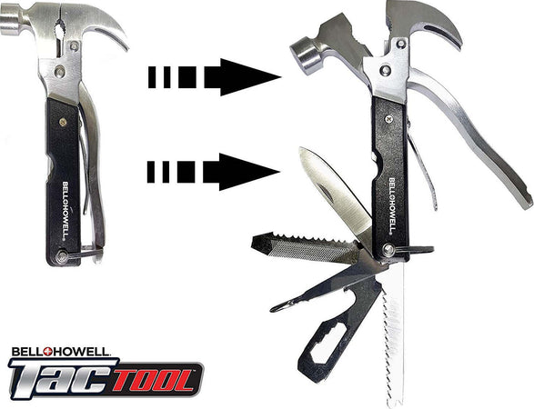 STRUMENTO MULTIUSO MULTIFUNZIONE 18 ATTREZZI IN 1 MARTELLO PINZA CACCIAVITE Fai da te/Utensili elettrici e a mano/Utensili a mano/Martelli e magli/Martelli a colpo morto Trade Shop italia - Napoli, Commerciovirtuoso.it