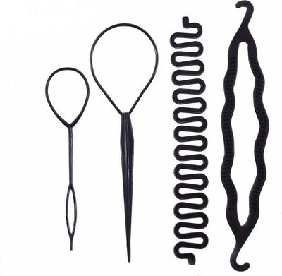 Strumento-Per-Intrecciare-I-Capelli-Set,4-Spirale-Veloce-Trecce-Attrezzo-Accessori-Capelli-Per-Acconciature,nero-Fai-Da-Te-Styling-Accessori-Per-Donne