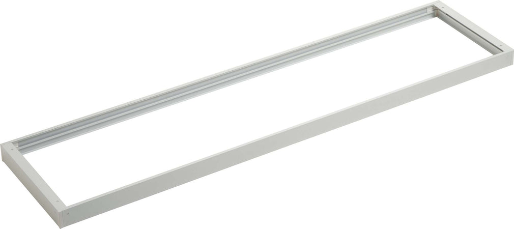 Struttura Bianca Per Pannello 29,8X119,8X4,5Cm Illuminazione/Illuminazione per interni/Lampadari lampade a sospensione e plafoniere/Plafoniere da ufficio Led Mall Home - Napoli, Commerciovirtuoso.it