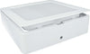 Struttura-Carcassa-Da-Plafone-Quadrato-120X120X38mm-Per-Faretto-Led-Da-Incasso-9W-Ledlux