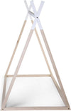 Struttura Hippy Childhome 90x200 Montessori bianco/legno Casa e cucina/Arredamento/Cameretta bambini/Lettini per neonati e bambini/Lettini con sbarre La Casa Del Bebè - Napoli, Commerciovirtuoso.it