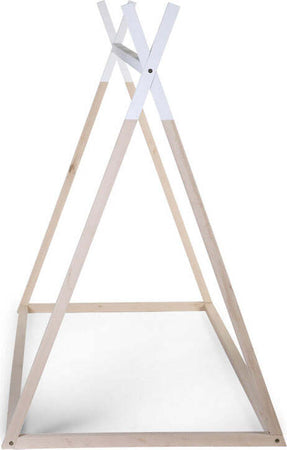 Struttura Hippy Childhome 90x200 Montessori bianco/legno Casa e cucina/Arredamento/Cameretta bambini/Lettini per neonati e bambini/Lettini con sbarre La Casa Del Bebè - Napoli, Commerciovirtuoso.it