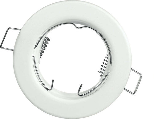 Struttura Incasso Reflex Bianca 8Cm Illuminazione/Illuminazione per interni/Luci da incasso/Portafaretti da incasso Led Mall Home - Napoli, Commerciovirtuoso.it