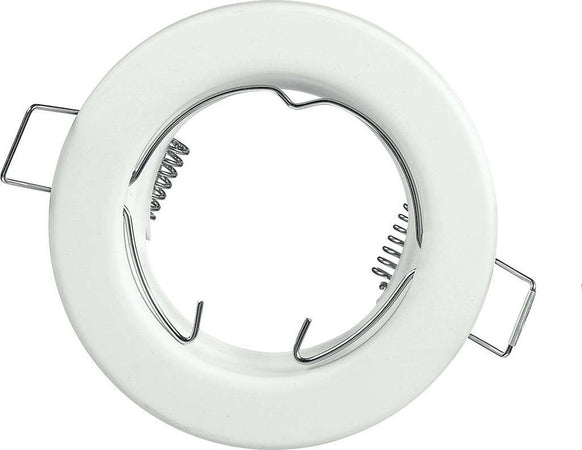 Struttura Incasso Reflex Bianca 8Cm Illuminazione/Illuminazione per interni/Luci da incasso/Portafaretti da incasso Led Mall Home - Napoli, Commerciovirtuoso.it