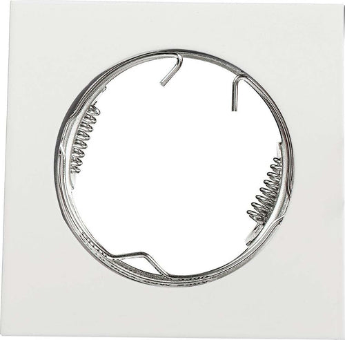 Struttura Incasso Reflex Bianco 8,2X8,2Cm Illuminazione/Illuminazione per interni/Luci da incasso/Portafaretti da incasso Led Mall Home - Napoli, Commerciovirtuoso.it