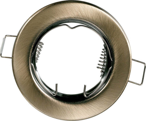 Struttura Incasso Reflex Brunita 8Cm Illuminazione/Illuminazione per interni/Luci da incasso/Portafaretti da incasso Led Mall Home - Napoli, Commerciovirtuoso.it