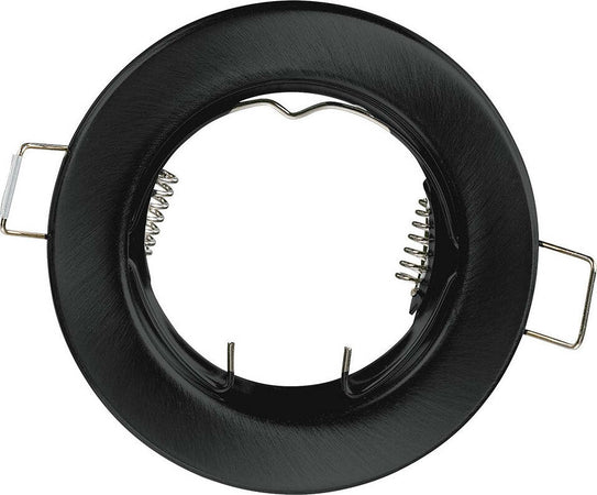 Struttura Incasso Reflex Nera 8Cm Illuminazione/Illuminazione per interni/Luci da incasso/Portafaretti da incasso Led Mall Home - Napoli, Commerciovirtuoso.it