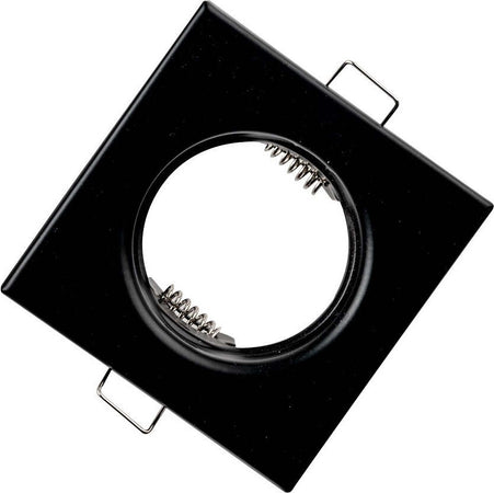 Struttura Incasso Reflex Nero 8,2X8,2Cm Illuminazione/Illuminazione per interni/Luci da incasso/Portafaretti da incasso Led Mall Home - Napoli, Commerciovirtuoso.it