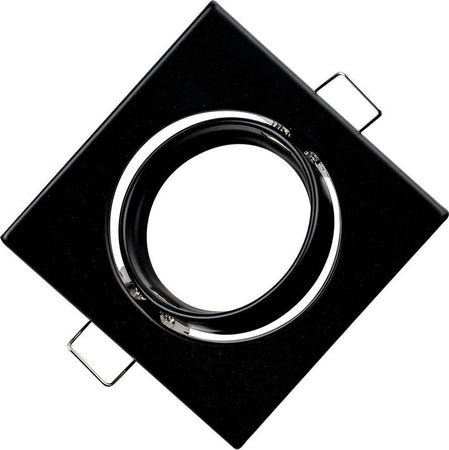 Struttura Incasso Reflex Orientabile Nero 8,2X8,2Cm Illuminazione/Illuminazione per interni/Luci da incasso/Portafaretti da incasso Led Mall Home - Napoli, Commerciovirtuoso.it