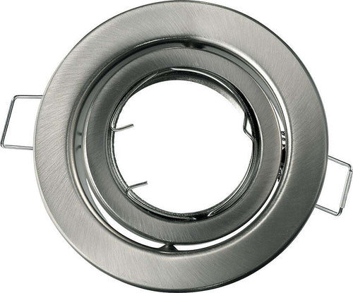 Struttura Incasso Reflex Orientabile Nikel 10Cm Illuminazione/Illuminazione per interni/Luci da incasso/Portafaretti da incasso Led Mall Home - Napoli, Commerciovirtuoso.it