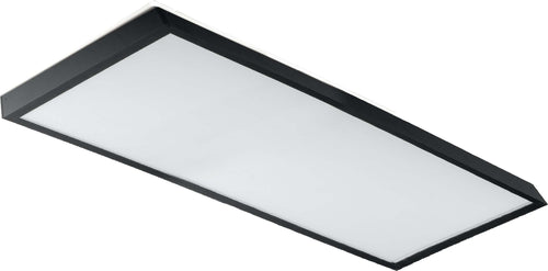 Struttura Nera Per Pannello 29,8X119,8X4,5Cm Illuminazione/Illuminazione per interni/Lampadari lampade a sospensione e plafoniere/Plafoniere da ufficio Led Mall Home - Napoli, Commerciovirtuoso.it